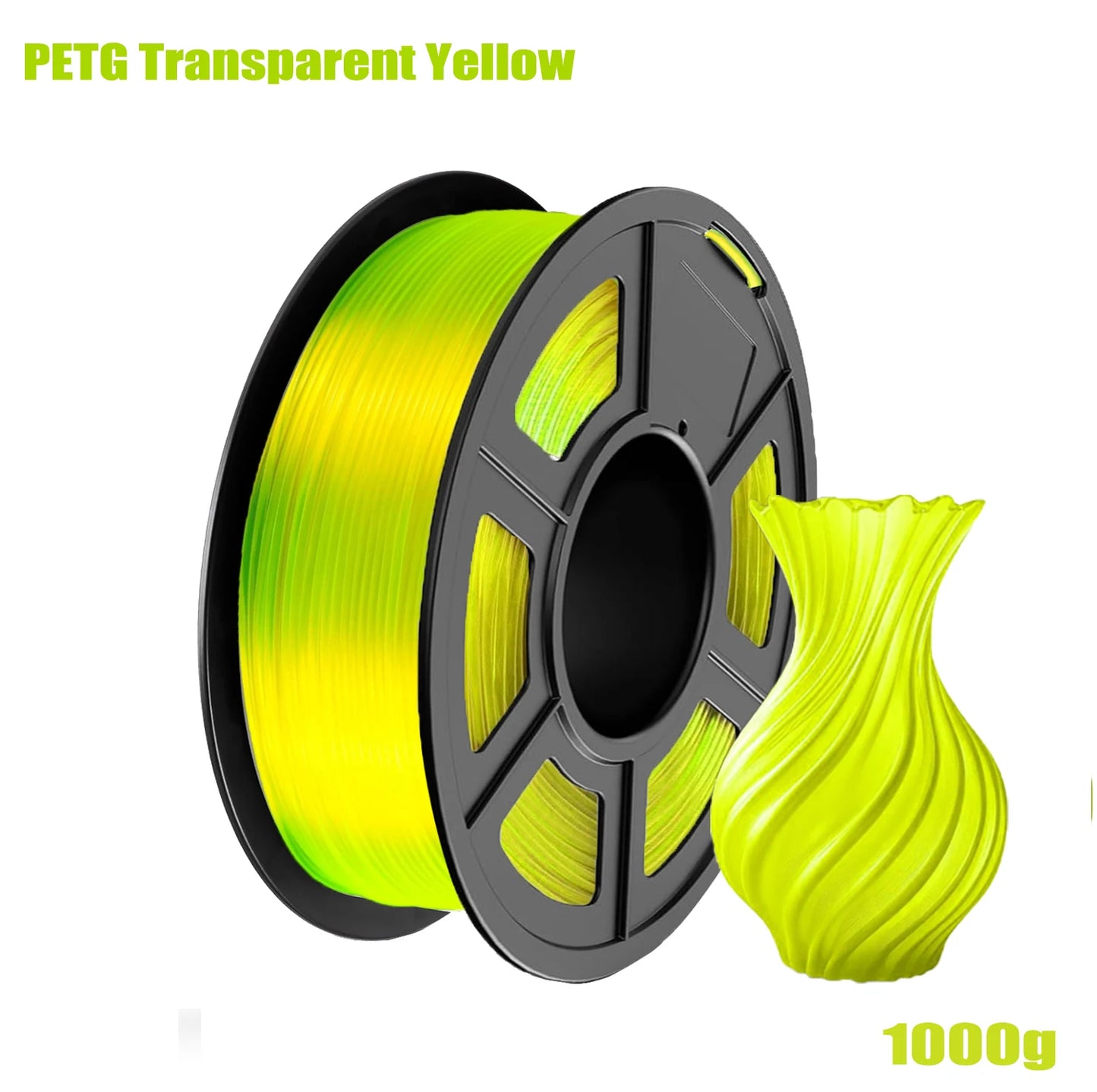 3D Maliang PETG Filament 1.75mm Translucent 600mm/s | 250g–1kg