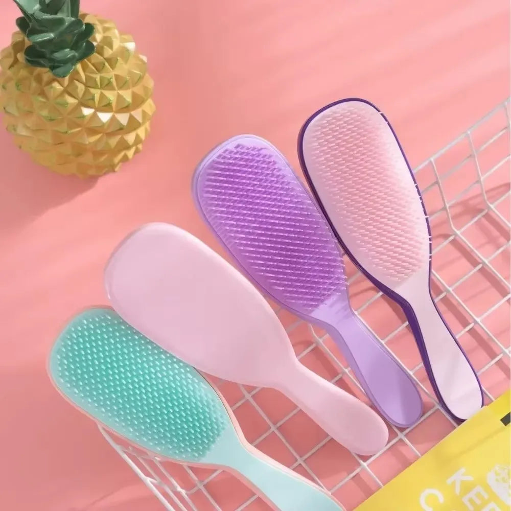 Hair Brush Anti Static Hair Comb Wet Dry Portable Detangler Hair Scalp Massage CombStyling Tool Расческа Для Волос Barber Comb Peaceful Pleasures Health and Wellness