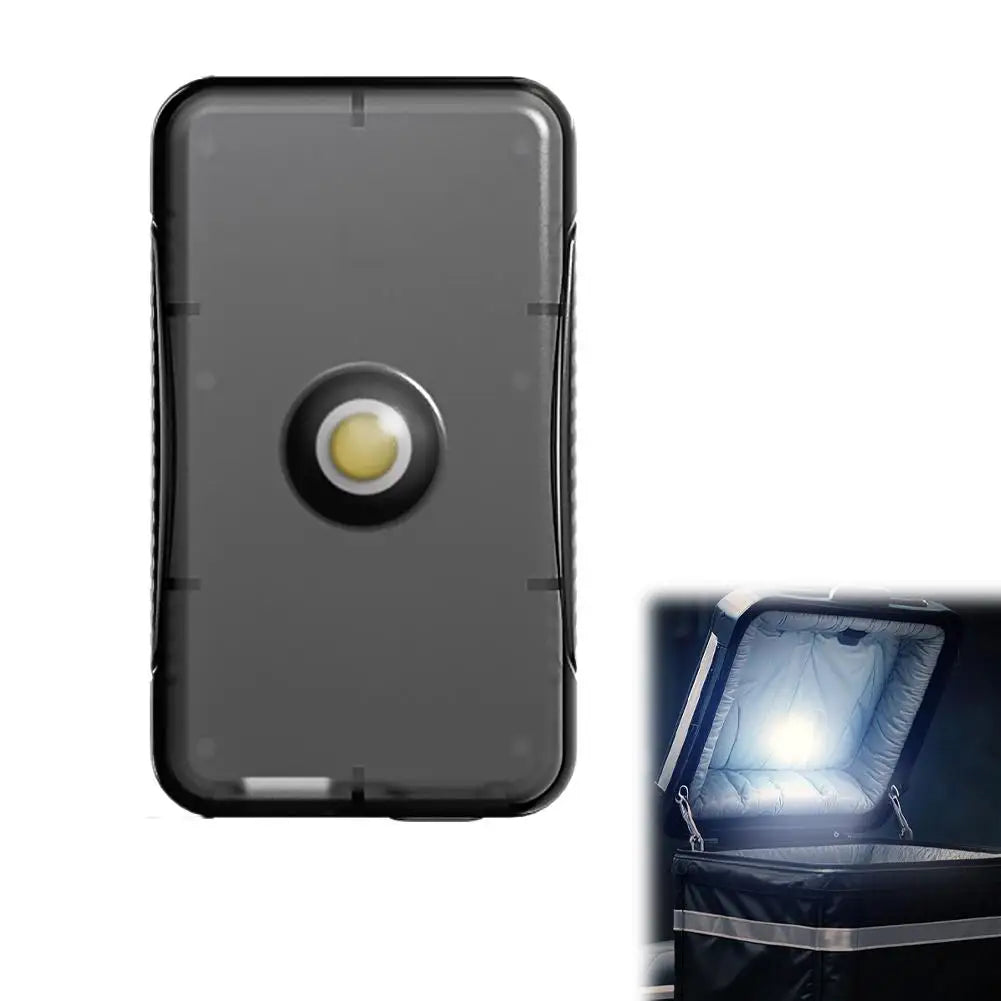 Motorcycle Locomotive Box Sensor Light LED Tail Box Anti-Collision Lamp Convenient Outdoor Fishing Camping Night Light Peaceful Pleasures Health and Wellness 1pc