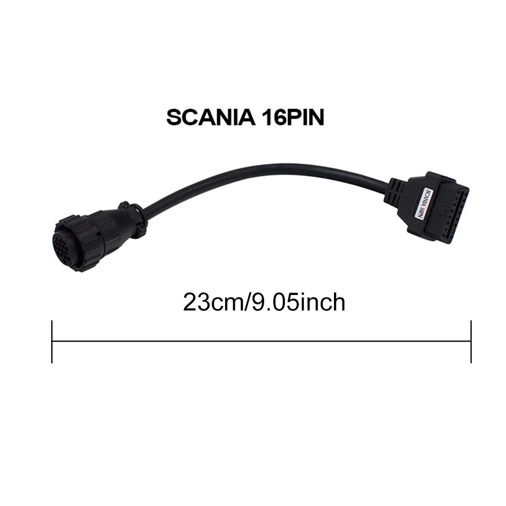 SCANIA Truck OBD2 16-Pin Extension Cable | Diagnostic Tool