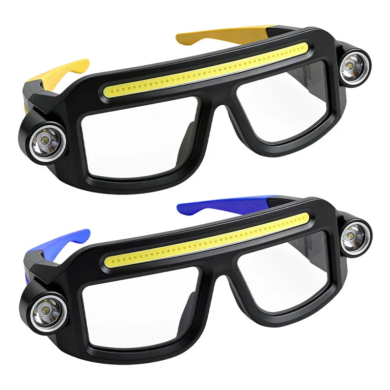 USB Rechargeable COB LED Glasses Headlamp | Camping & Hiking LED Glasses Headlamp Peaceful Pleasures Health and Wellness