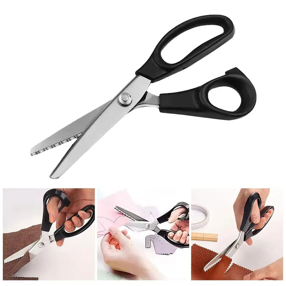 Pinking Shears – Zigzag Fabric Scissors for Sewing & Crafts