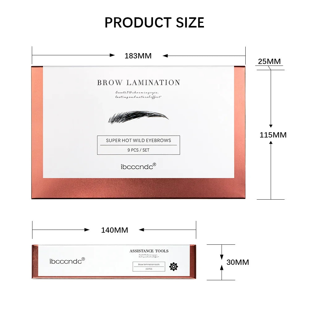ibcccndc Brow Lamination Kit – At-Home Eyebrow Lifting Set