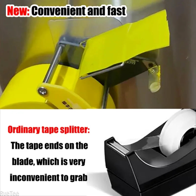 Tool Parts Portable One Handed Quick Tape Dispenser Cutter Holder Improve Efficiency Work Helper Packing Tool Parts Accessories Peaceful Pleasures Health and Wellness
