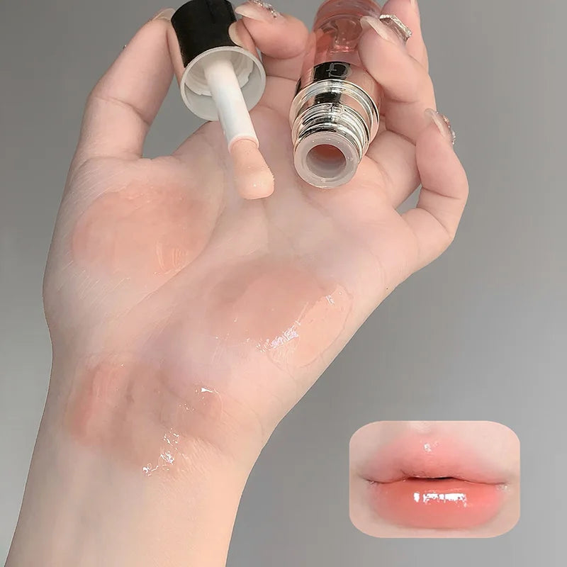 Gege Bear Crystal Jelly Lip Oil Mirror Gloss Tint | K-Beauty