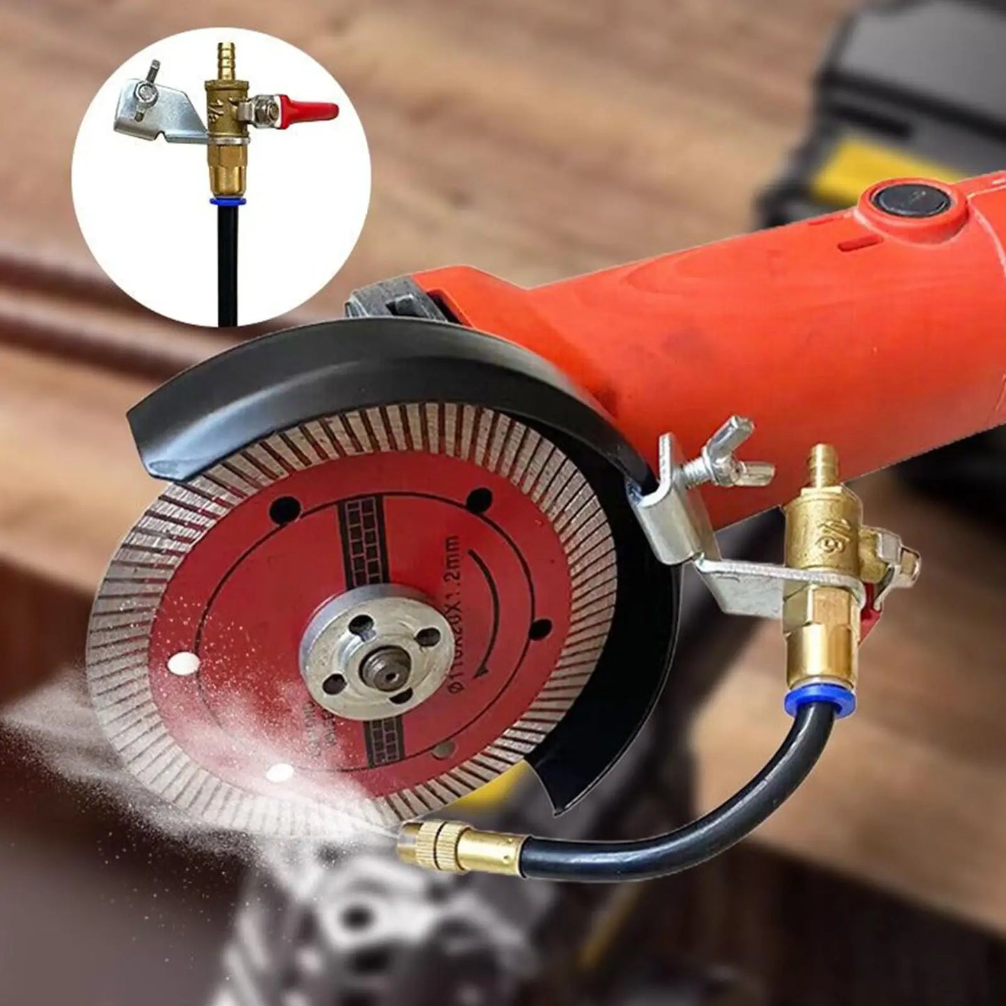 Angle Grinder Misting Water Sprayer – Coolant Nozzle System