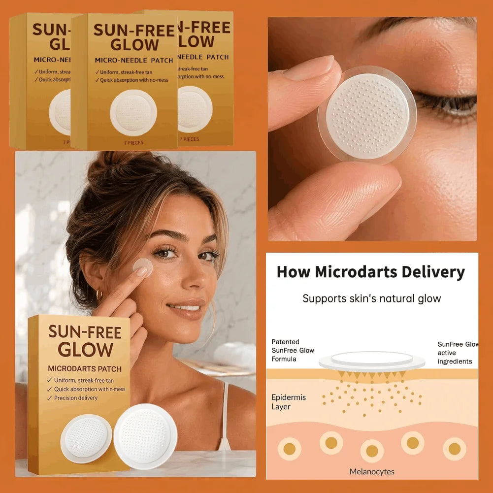 Sunless Tanning Micro-Needle Patches | Natural Glow, All Skin Types