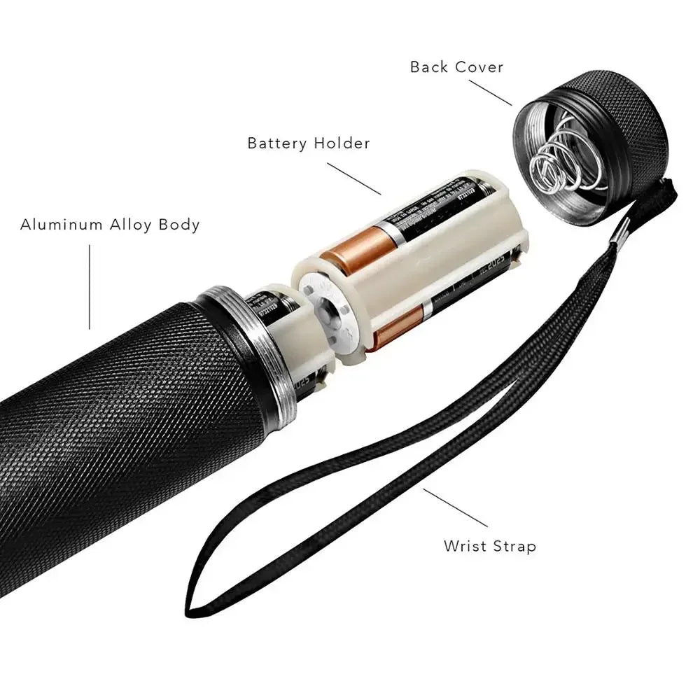 100LED 395nm UV Flashlight High Power Ultraviolet Torch Money Ore Pet Stains Invisible ink Scorpion Marker Fluorescent light Peaceful Pleasures Health and Wellness