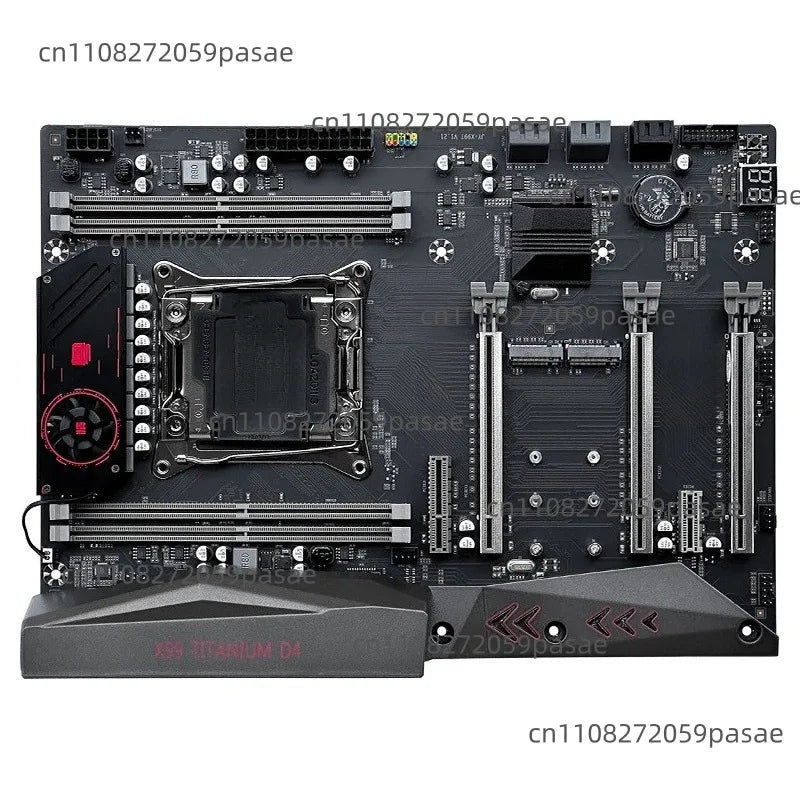 X99-TI D4 Plus Motherboard – 4-Channel DDR4, 10-Layer PCB