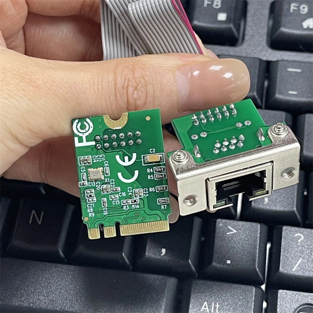 M.2 A+E KEY 2.5G Ethernet LAN Card – Gigabit Network Adapter Peaceful Pleasures Health and Wellness