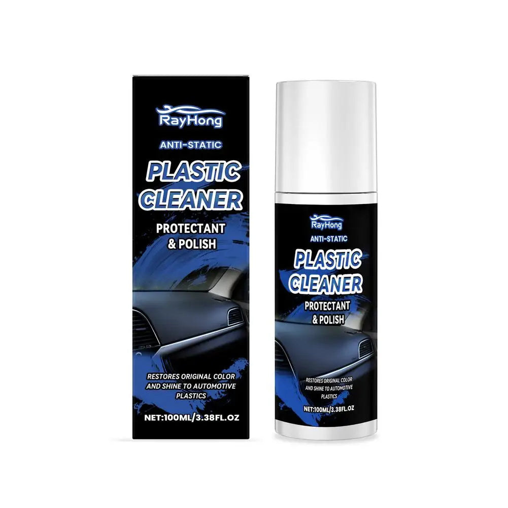 100ml Car Plastic Restorer Car Cleaning Products Plastic Leather Restore Car Polish Repair Coating Renovator Back To Black Gloss Peaceful Pleasures Health and Wellness 1pcs