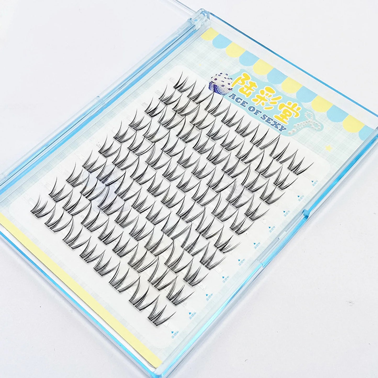 Wispy False Eyelashes 10 Rows | Natural Fluffy Cluster Lashes