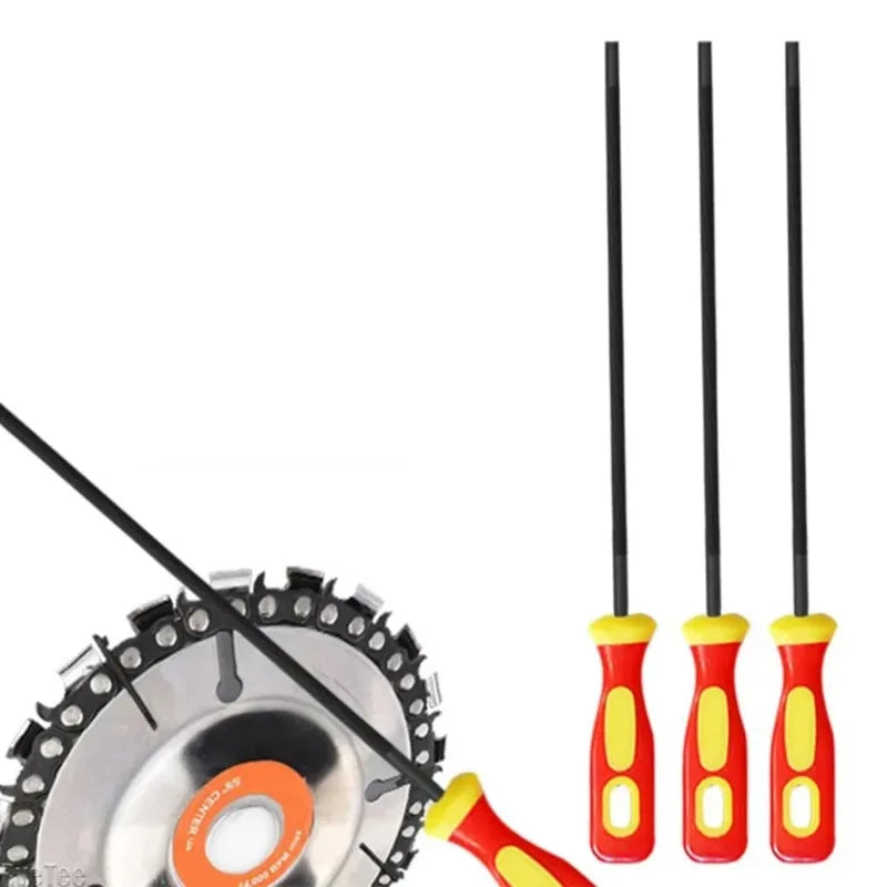 Round Chainsaw File Sharpener | 4mm 4.8mm 5.5mm High Carbon Steel
