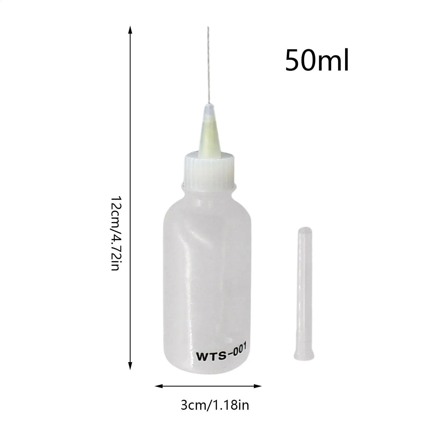 Needle Tip Applicator Bottle – Flux Paste & PCB Dispenser