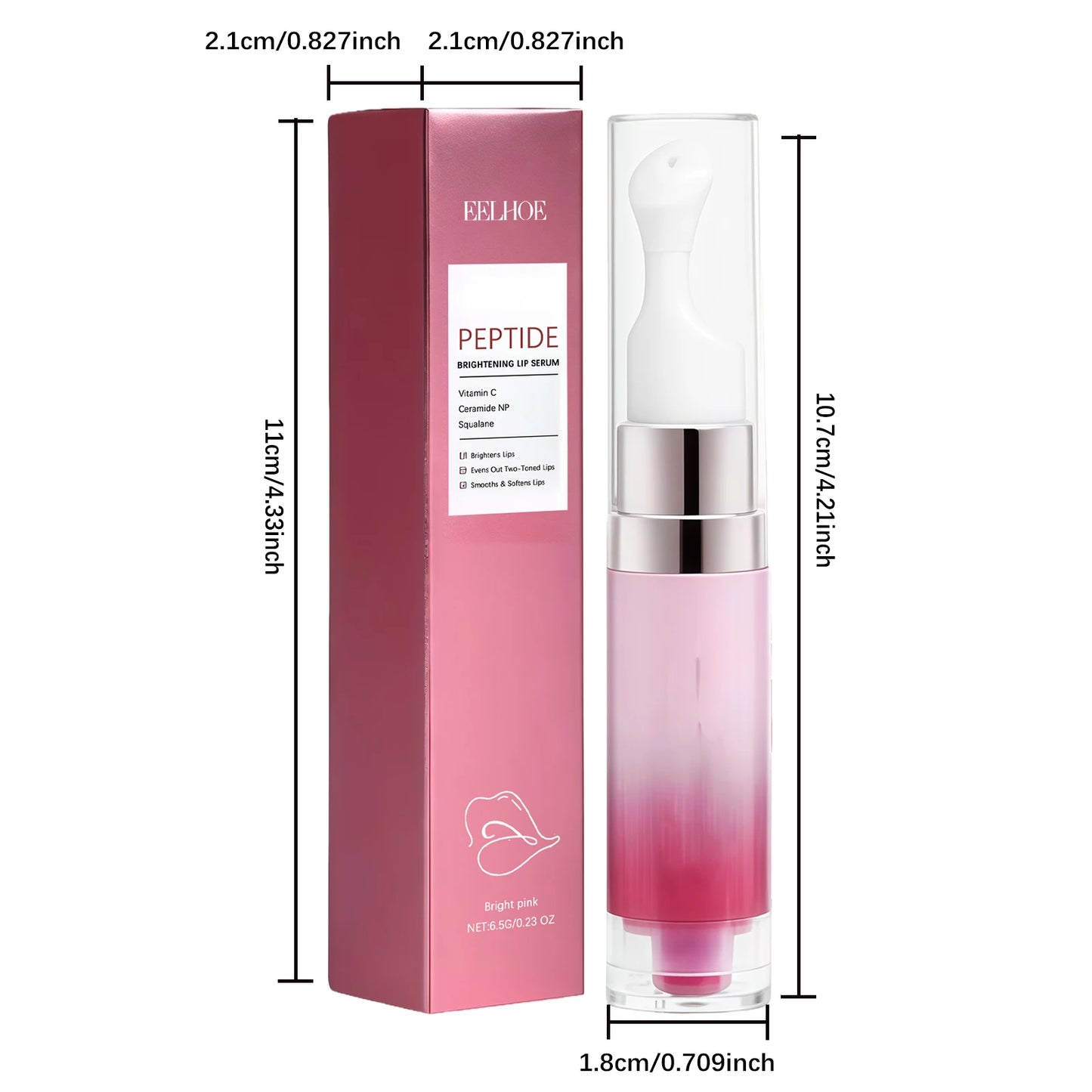 Hydrating Lip Serum – Brightening & Plumping with Niacinamide
