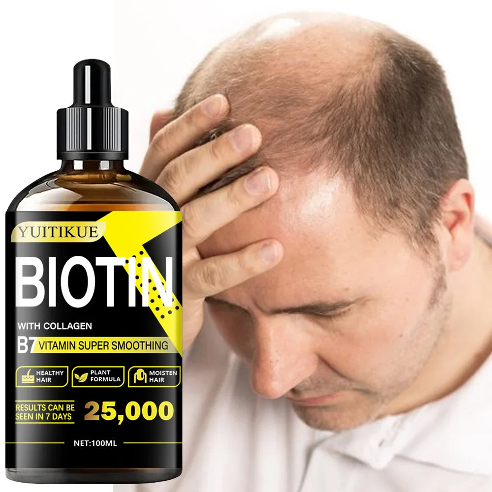 YUITIKUE Biotin Hair Oil – Collagen & Vitamin B7, 100g