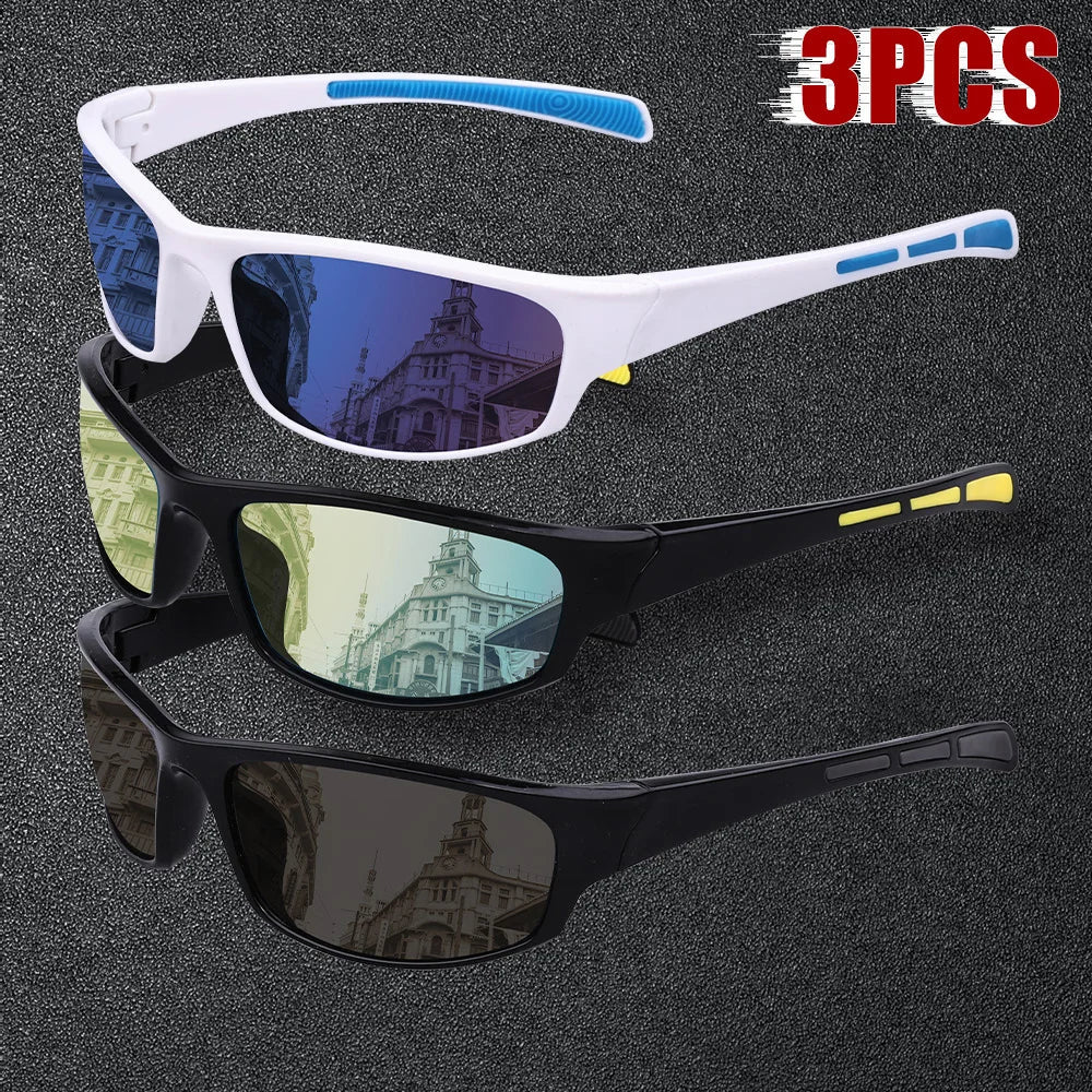 Polarized UV400 Sport Sunglasses – Cycling, Hiking & Fishing