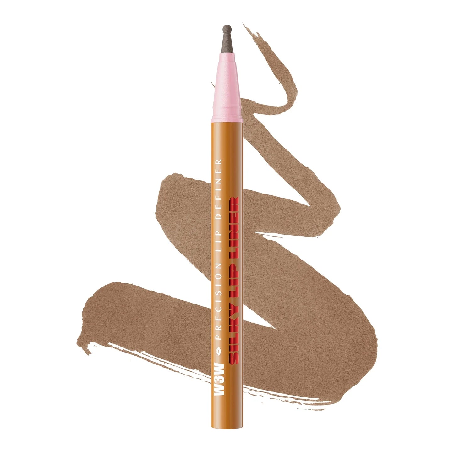 W3W Waterproof Matte Lip Liner Pencil – High Pigment & Long-Lasting