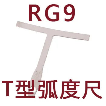Wholesale Guitar Measuring Ruler T-shaped Arc String Distance Leveling