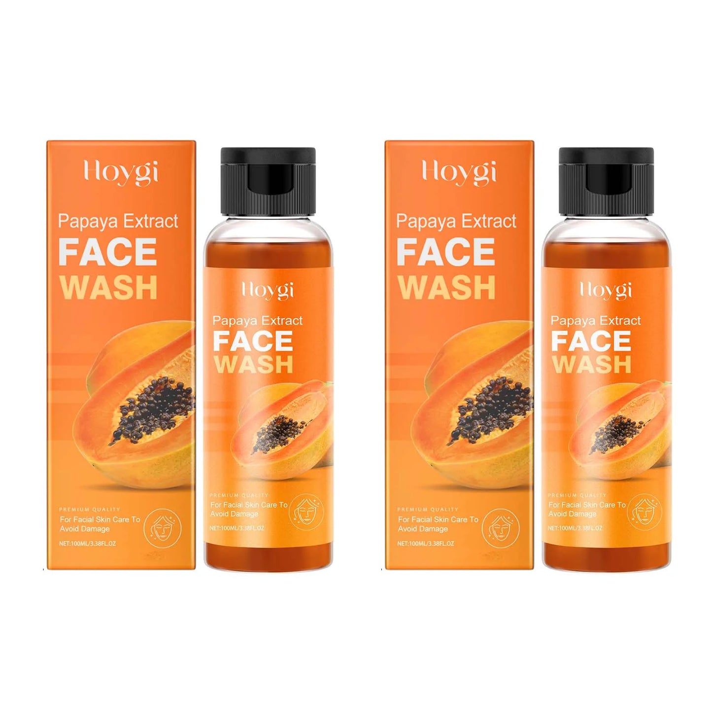Papaya Face Wash – Oil Control, Brightening & Pore Cleanser