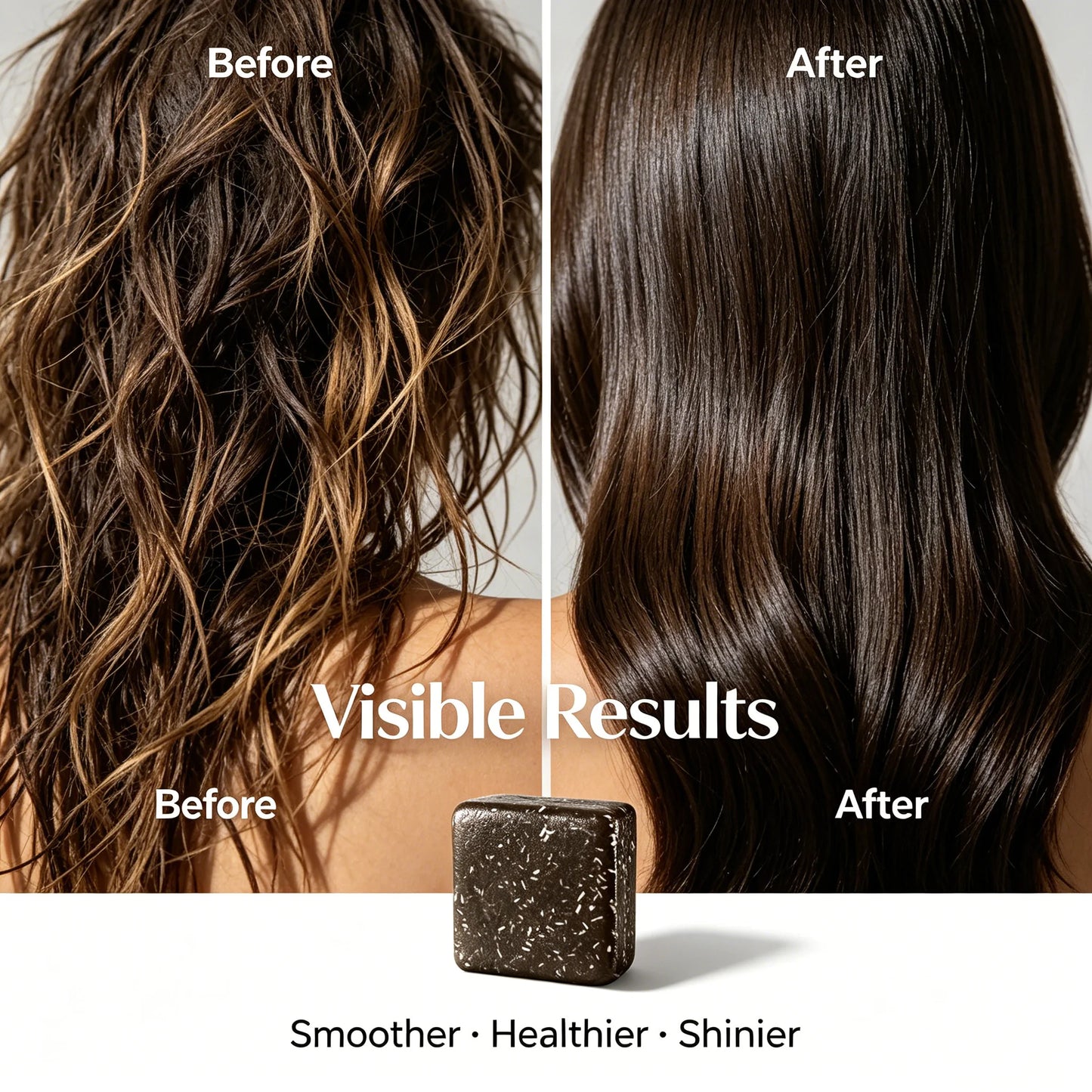 HOEGOA Rosemary Shampoo Bar for Hair Growth – 100g Solid Bar