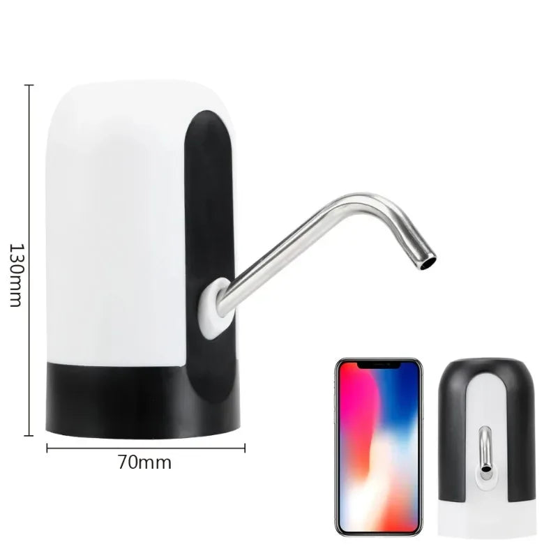 Mini Electric USB Water Pump Dispenser for 5 Gallon Bottles Water Bottle Pump Peaceful Pleasures Health and Wellness