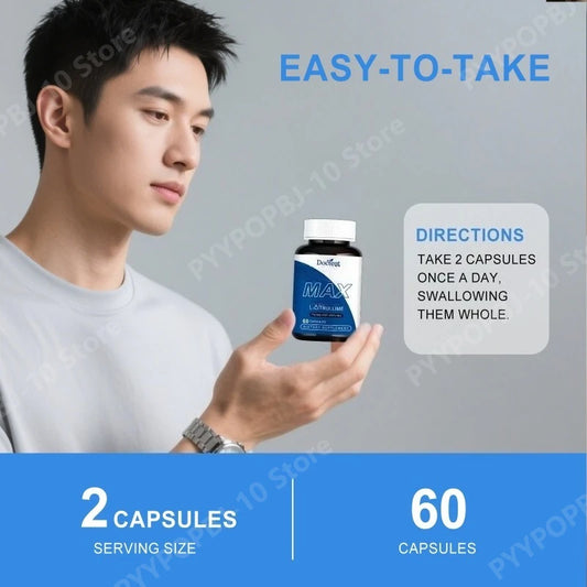 L-Citrulline Capsules | Amino Acid Supplement – 60 Capsules Amino Acid Supplement Peaceful Pleasures Health and Wellness