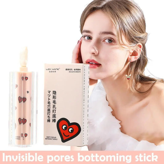 Invisible Pore Primer Stick – Waterproof Pore Eraser, Oil Control & Fine Line Smoothing Makeup Base | 3g Peaceful Pleasures Health and Wellness