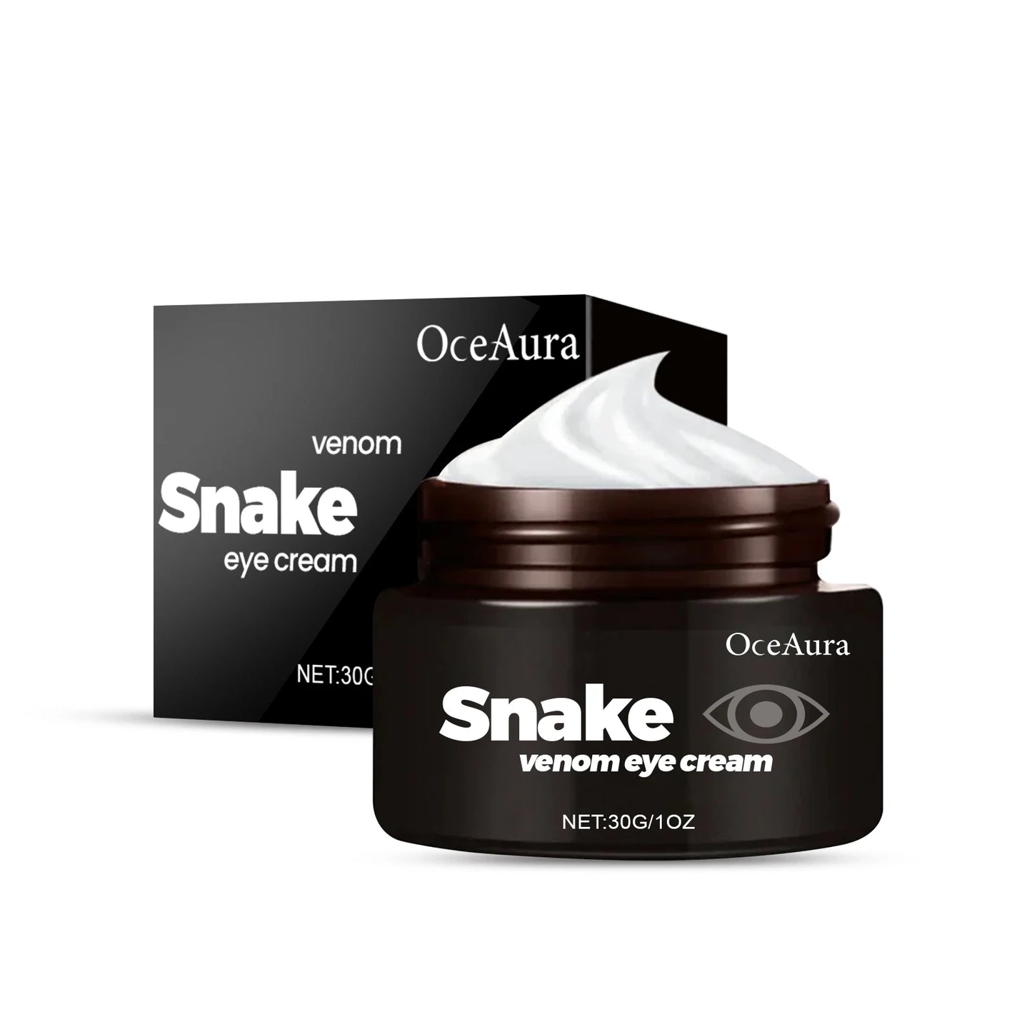 OceAura Snake Venom Eye Cream | Anti-Wrinkle, Dark Circles & Puffiness