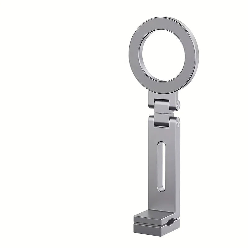 Compatible Magsafe Magnetic Phone Holder, Universal Smartphone Mount, Durable & Secure Design Peaceful Pleasures Health and Wellness Silver
