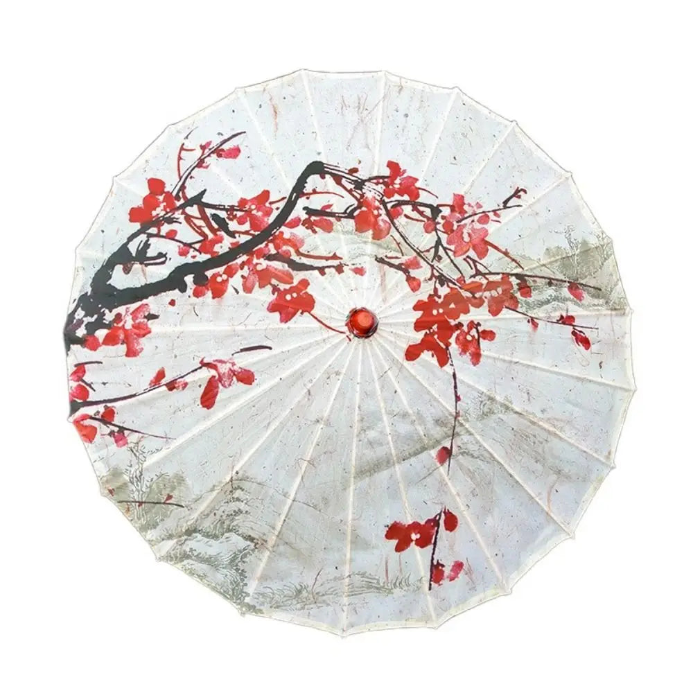 Handmade Chinese Silk Parasol | Decorative Dance Umbrella