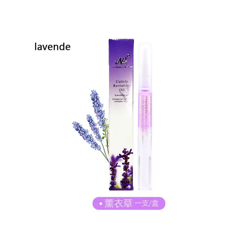 15 Smells Nail Nutrition Oil Pen Nail Treatment Cuticle Revitalizer Oil Prevent Agnail Nail Polish Nourish Skin Peaceful Pleasures Health and Wellness Lavend