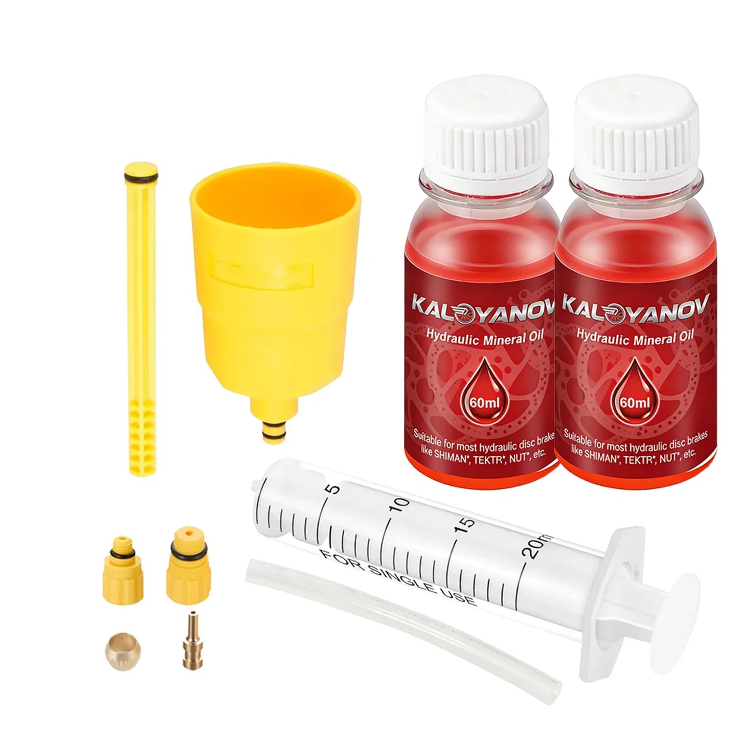 Hydraulic Disc Brake Bleed Kit – Mineral Oil & DOT 5.1 MTB