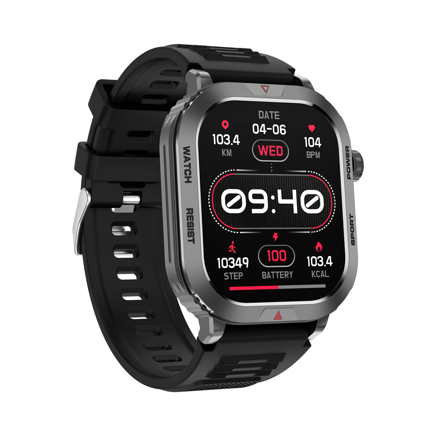 MINGCC 2.01" Smartwatch 2025 – Bluetooth Call & Fitness Tracker