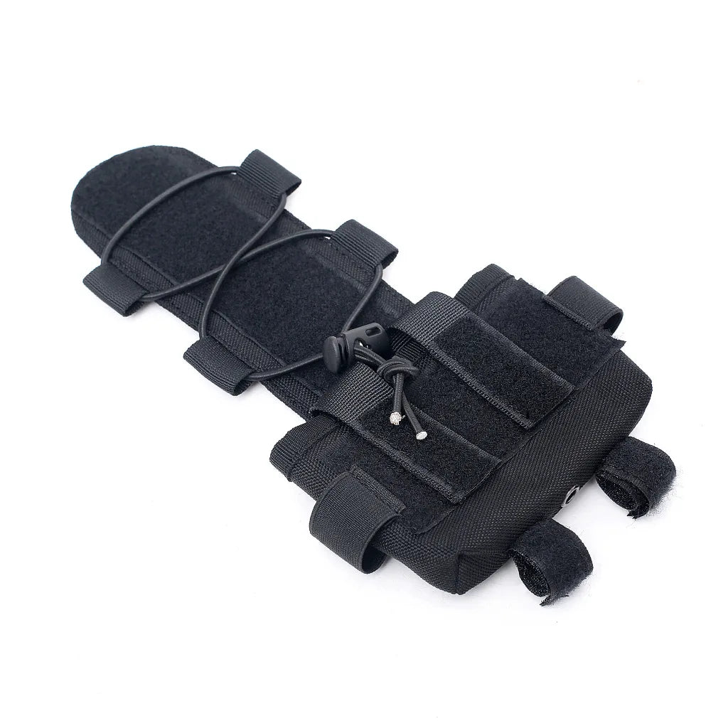 Tactical Helmet Battery Pouch MK2 Battery Pack Accessory Helmet Counterweight Pack Airsoft Hunting FAST Helmet Accessories ﻿ Peaceful Pleasures Health and Wellness black