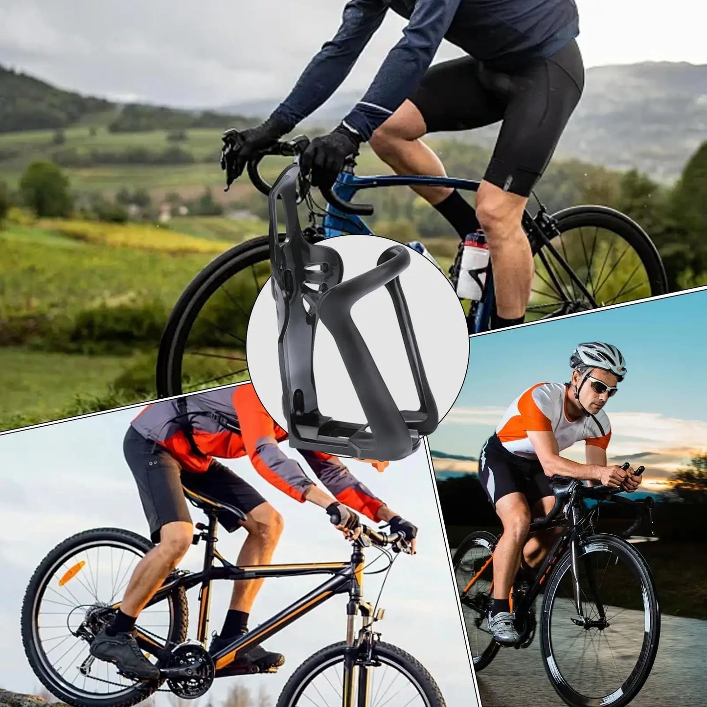 Adjustable Bike Water Bottle Cage | Universal Bicycle Holder