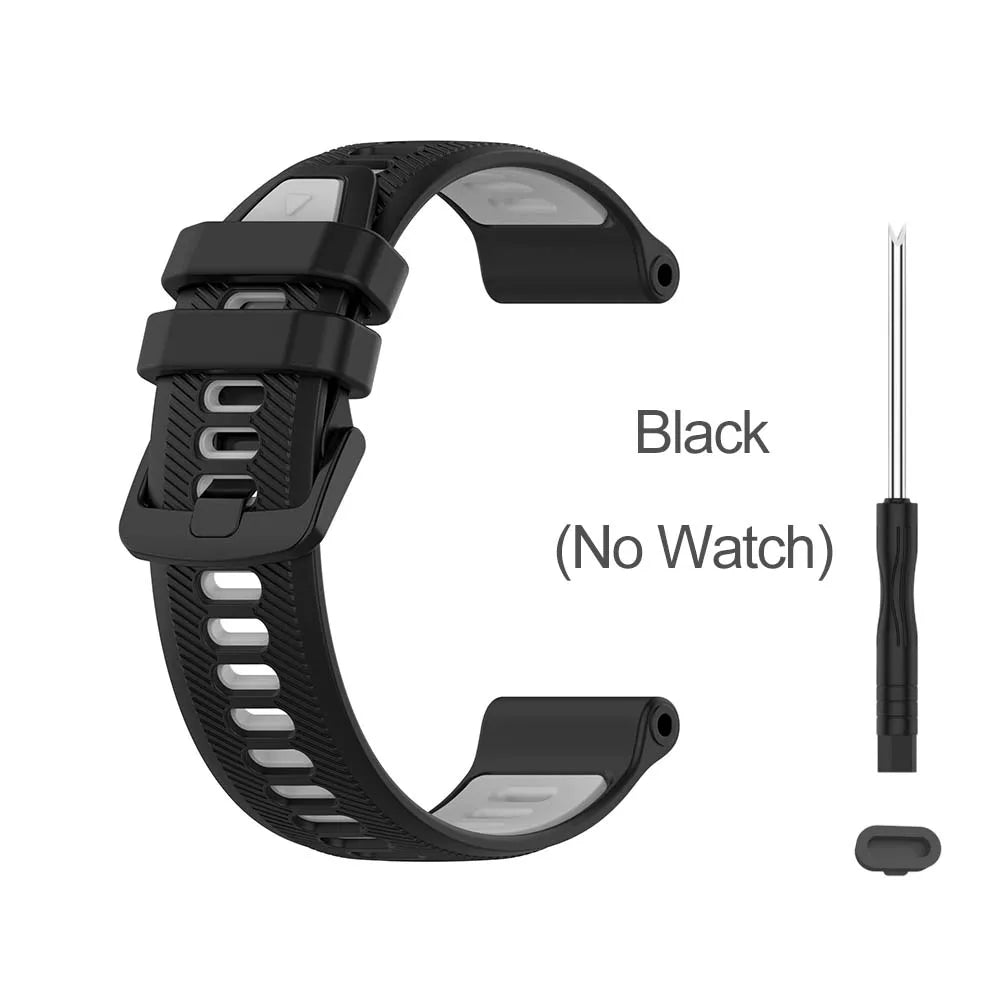 22mm Silicone Band for Garmin Forerunner 965/955/945/935