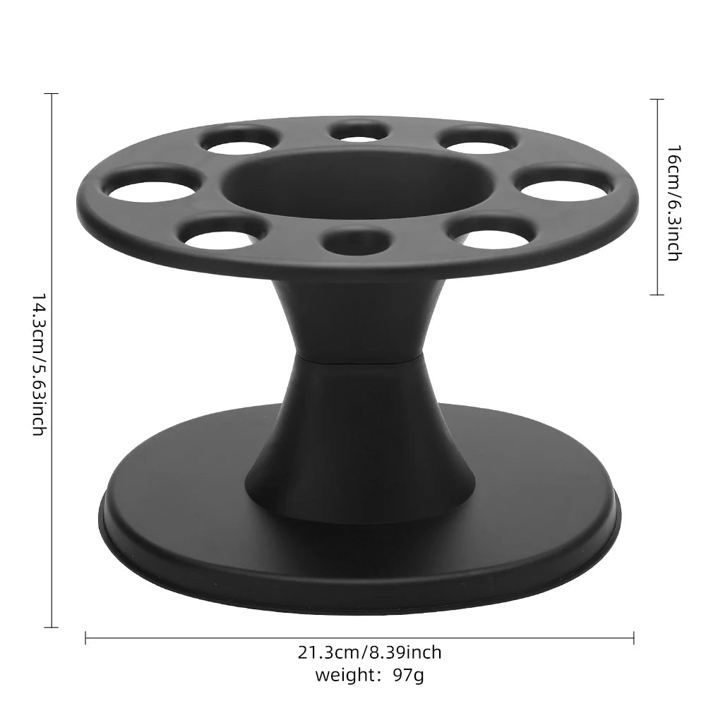 Barber Hairdressing Scissors Combs Tools Holder Storage Box Barbertop Salon Display Stand Salon Hairdresser Tools Organizer Rack Peaceful Pleasures Health and Wellness