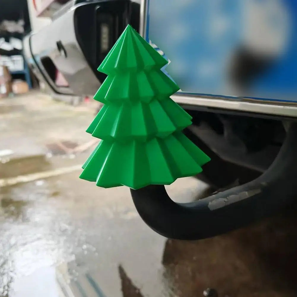 Christmas Hat Tow Bar Cover – 50mm Universal Hitch Cap
