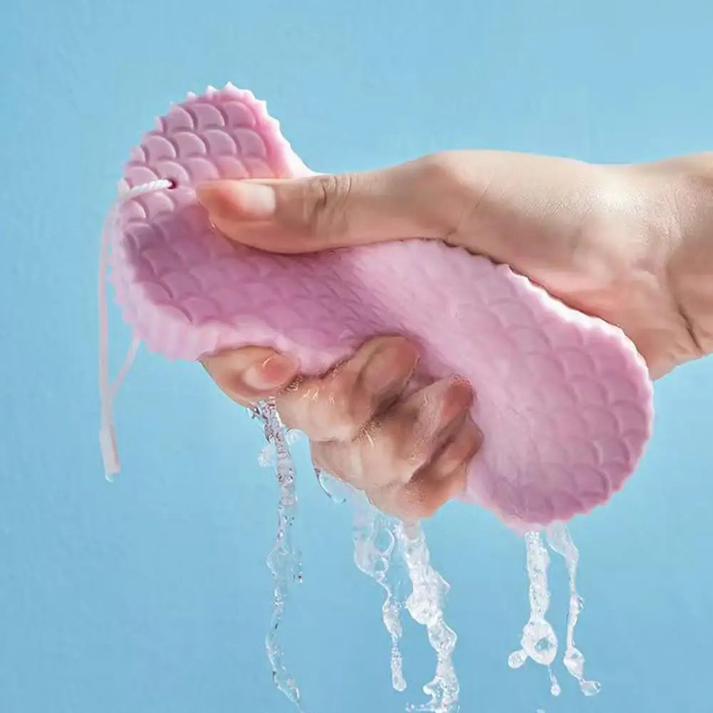 Soft Body Exfoliating Sponge Scrubber | Shower Bath Brush
