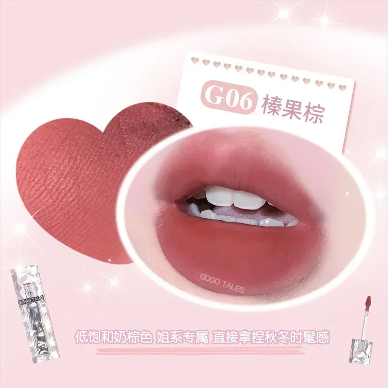 Gogotales Ice Cube Lip Glaze – Moisturizing Soft Mist Lip Color