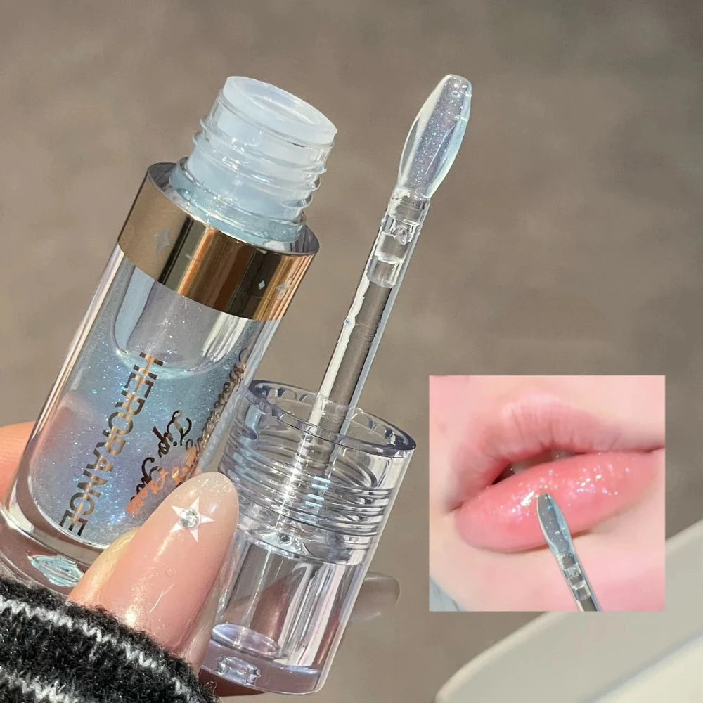 Glitter Lip Gloss – Shimmery Moisturizing Plumping Lip Glaze