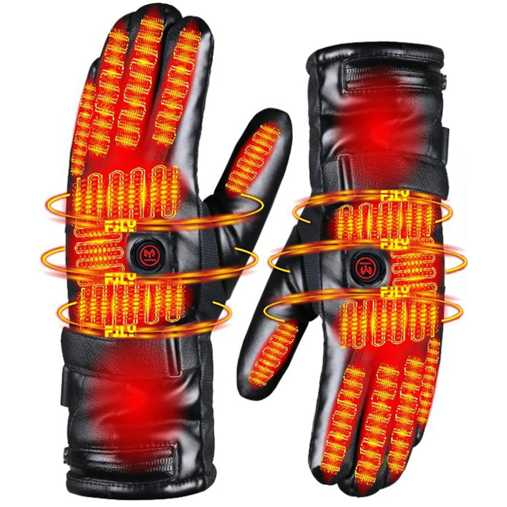 Rechargeable Heated Gloves | 3-Level Waterproof Winter Hand Warmers