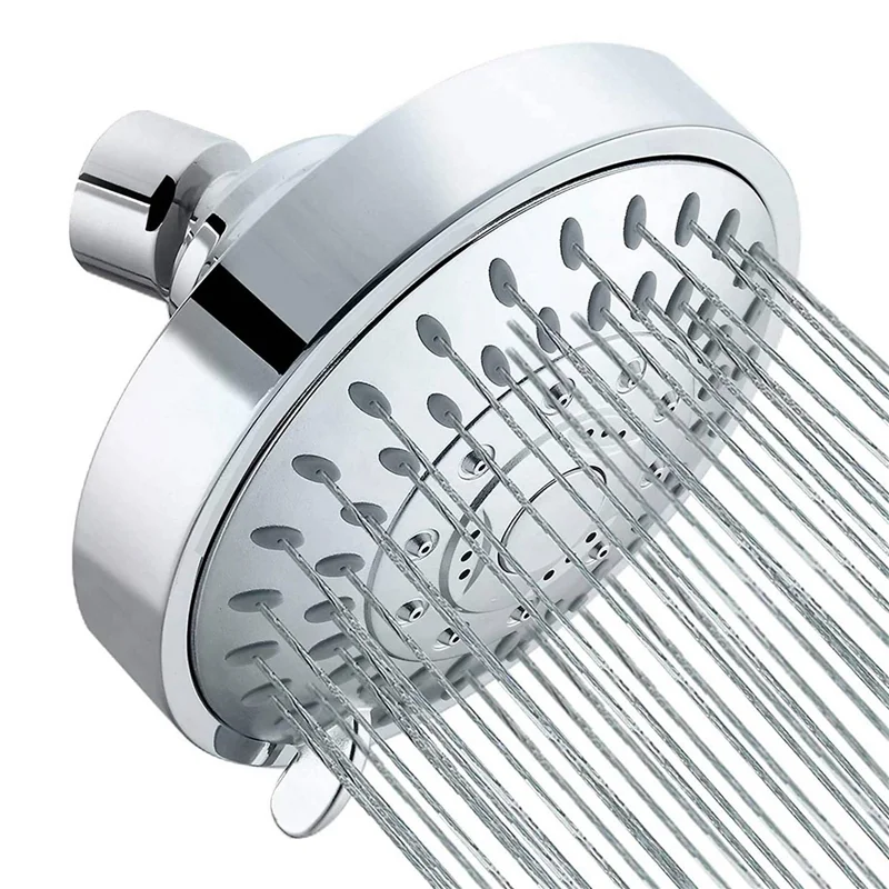 A36T-3X Shower Head, High Pressure 5 Settings Showerhead With Adjustable Swivel Ball Joint Peaceful Pleasures Health and Wellness