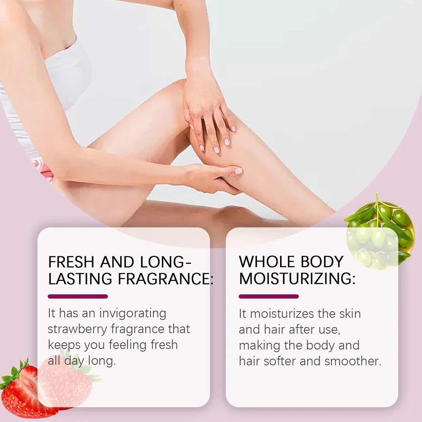 OceAura Strawberry Body & Hair Moisturizing Spray 100ml
