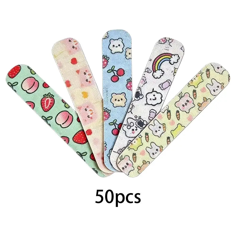 50 Pcs Cartoon Nose Shaper Self-Shaping Nose Splint Adhesive Tape External Support Fixation for Nose Job Peaceful Pleasures Health and Wellness 50pcs