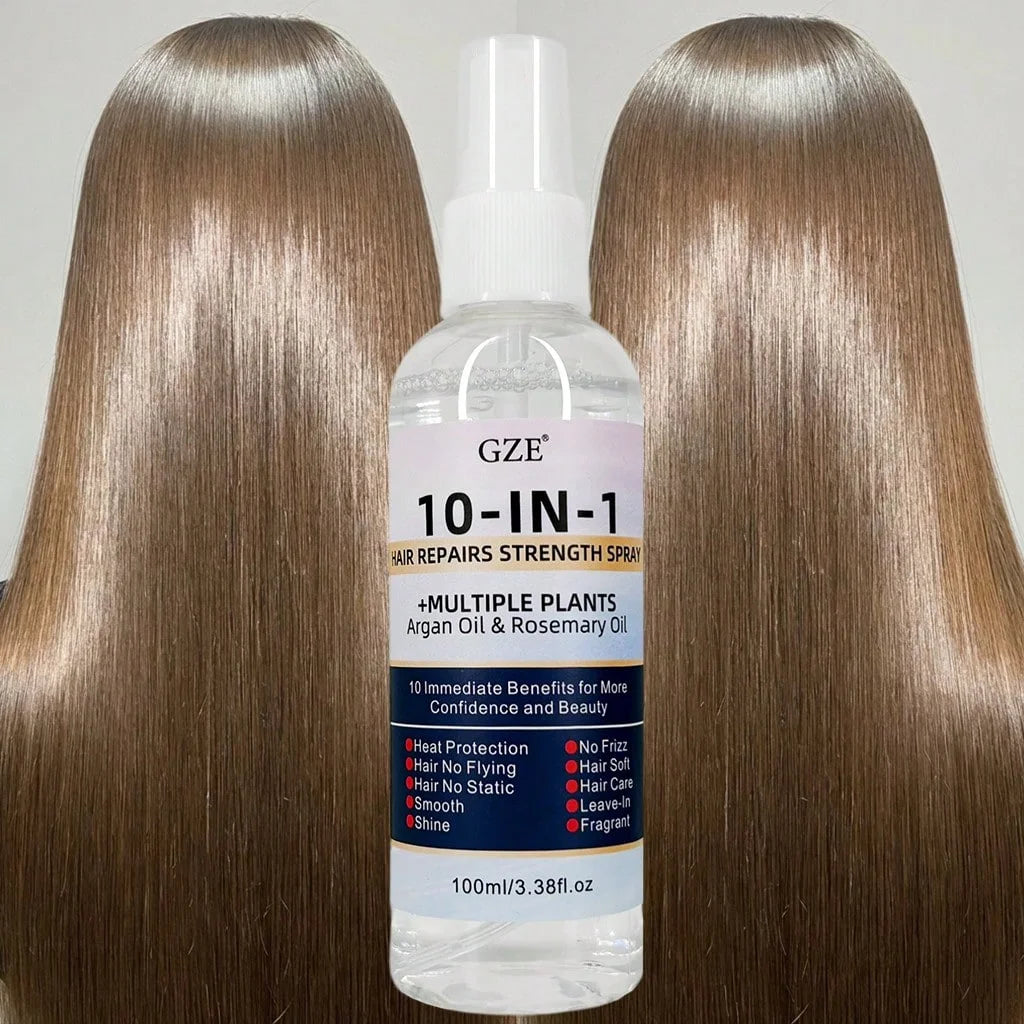 GZE 10-in-1 Leave-In Conditioner Spray | Argan & Rosemary Oil