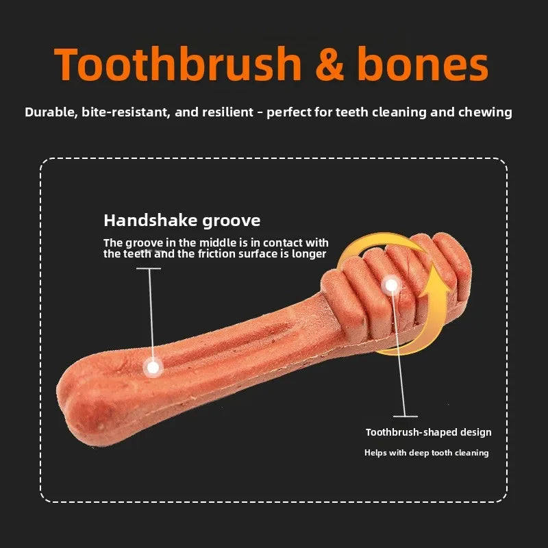 Beef Flavored Dog Chew Toys | Dental Sticks for Teeth Cleaning