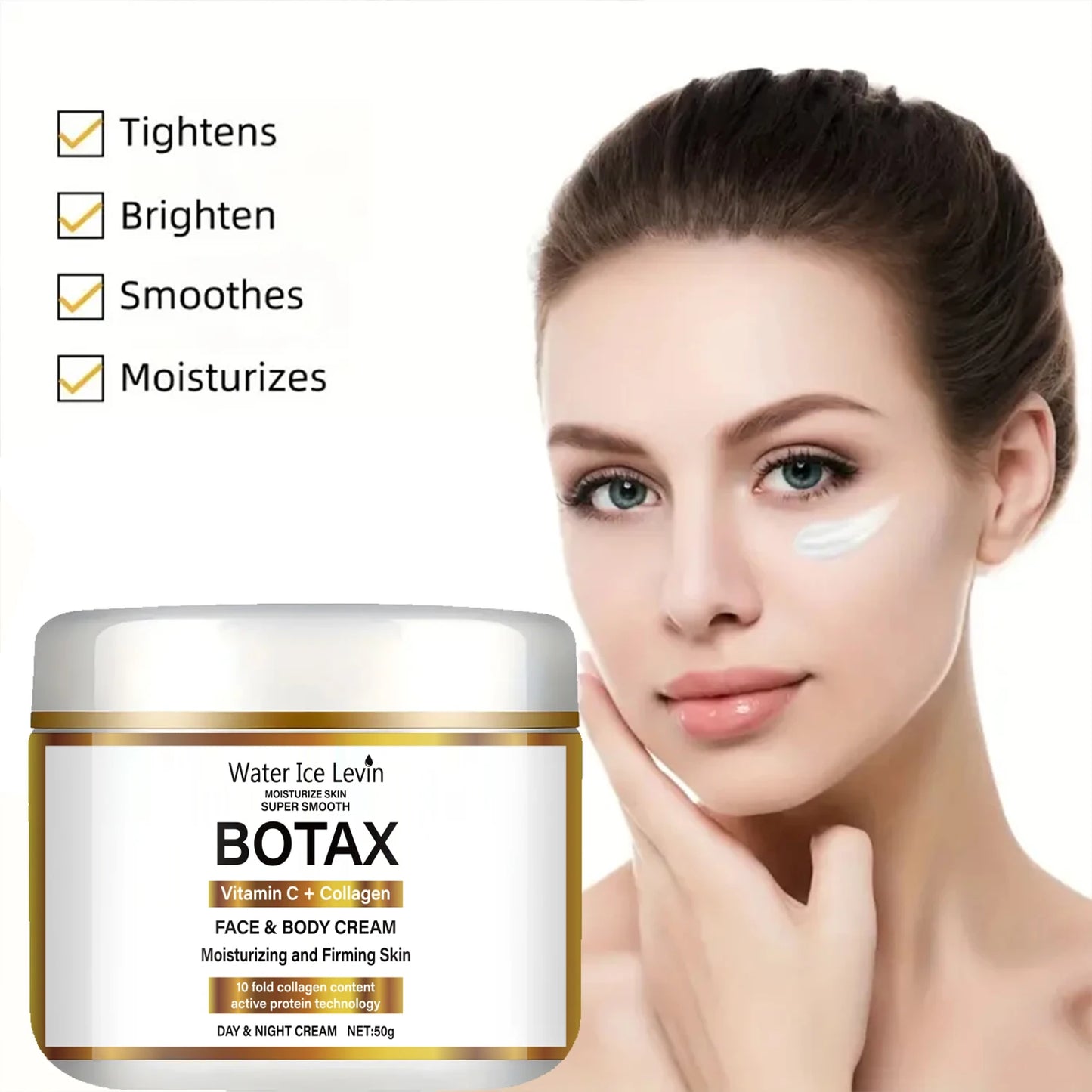 Niacinamide Collagen Firming Cream – Vitamin C Moisturizer