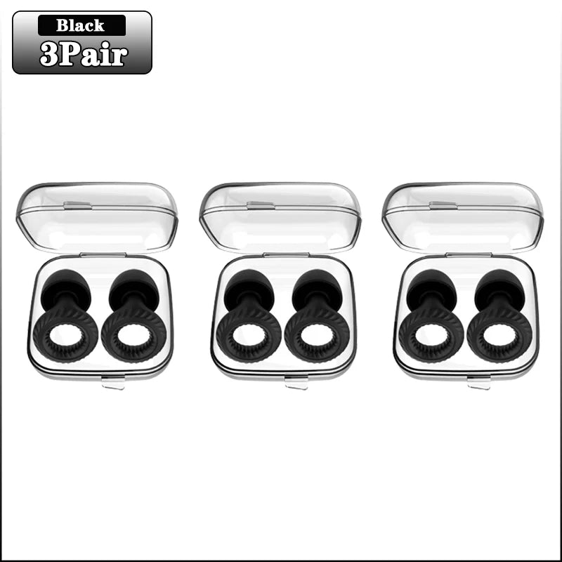Silicone Noise Blocking Earplugs for Sleep & Study – 20 Pairs